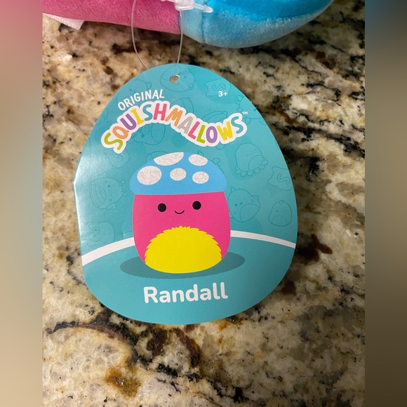 NWT 5” Randall the blacklight mushroom Squishmallow - Picture 2 of 4